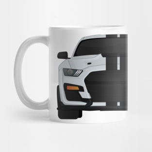 Shelby GT500 2020 Iconic-Silver + Black Stripes Mug